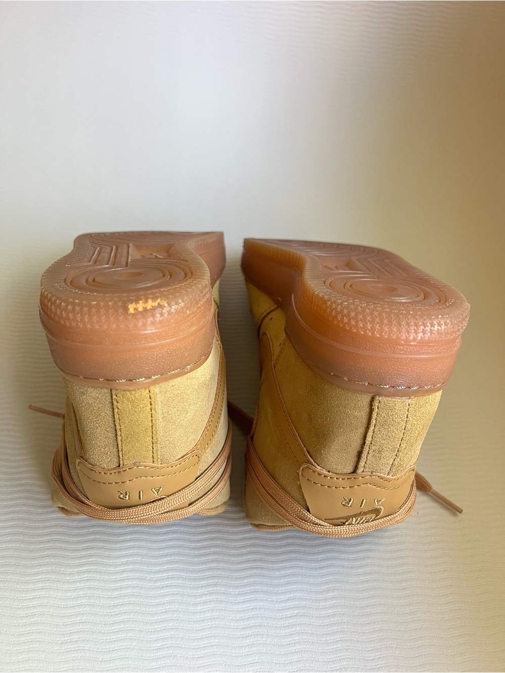 Nike Air Force 1 High LV8 (GS) Wheat color Y5, 6.5 women - Picture 6 of 10